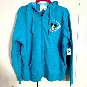 NWT. Disney Adult HoodieJoey Chou Castle size 1X. Approx. 25” armpit to armpit